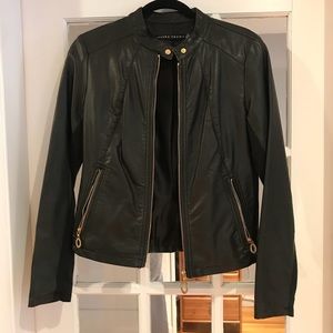 Ivanka Trump faux leather jacket Size S